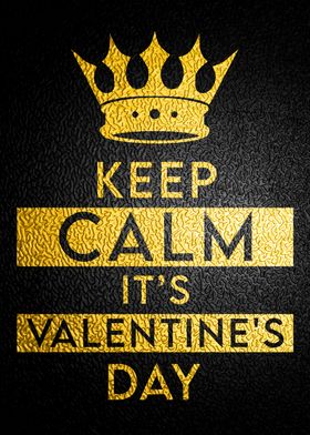 Keep Calm Valentine Day