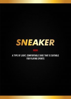 sneaker definition