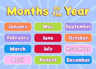 Months Of Year