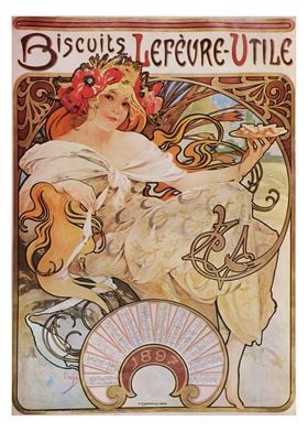 Alphonse Mucha Art Nouveau