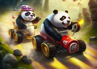 racing bear