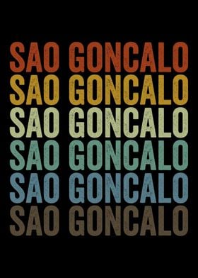 Sao Goncalo Brazil Retro