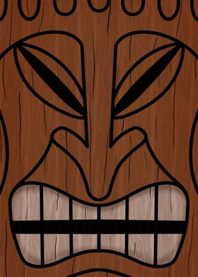 Tiki Mask Hawaii