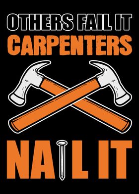 Carpenters Nail It Wood Wo