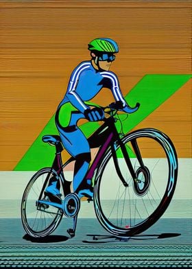 Speeding Cyclist 05