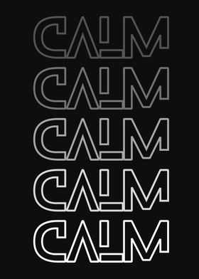 inspirational word calm
