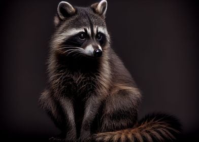 cute raccoon