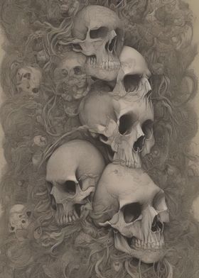 Macabre Skulls