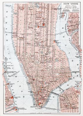 New York City Map 