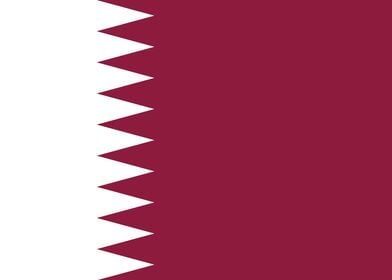 Qatari Flag of Qatar