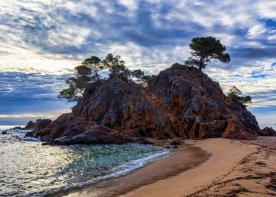 Landscape beach coastal