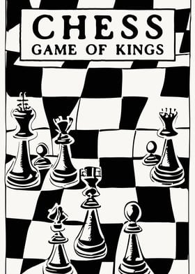 CHESS game of kings poster