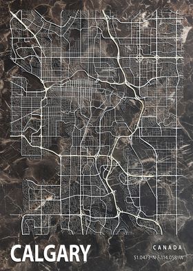 CALGARY CITY MAP