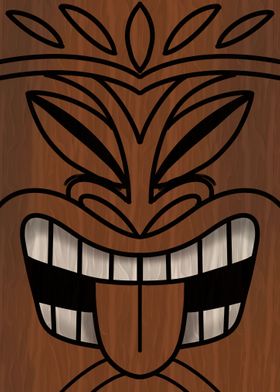 Tiki Mask Hawaii