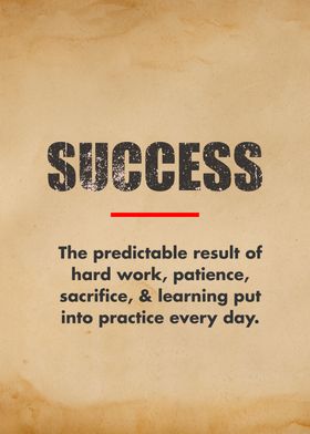 Success Dictionary 