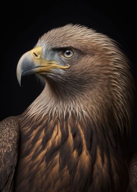 Brown Eagle Portrait