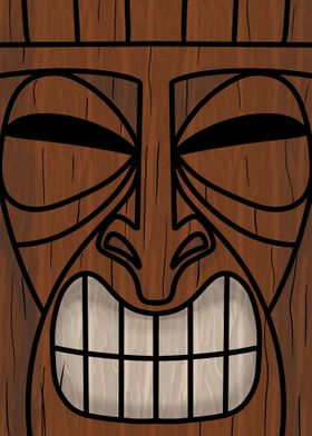 Tiki Mask Hawaii