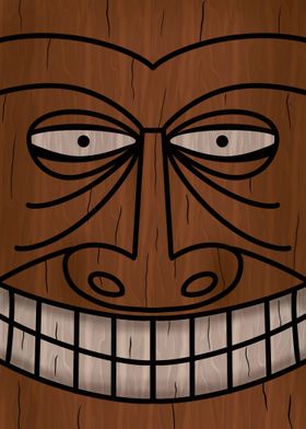 Tiki Mask expression 