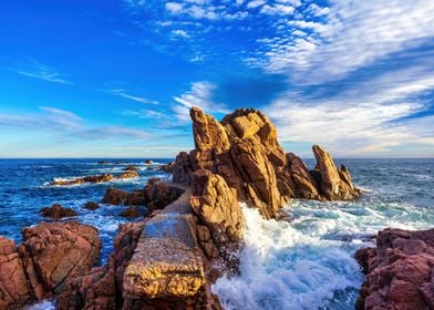 Landscape beach coastal