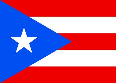 Flag of Puerto Rico