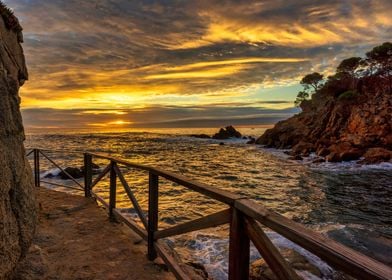 Landscape beach coastal