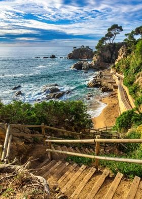 Landscape beach coastal