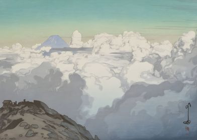 Ukiyo e Komagatake