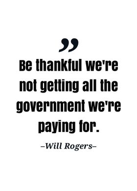 Will Rogers quote