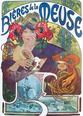 Alphonse Mucha Art Nouveau