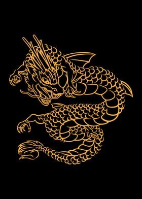 Chinese Golden Dragon