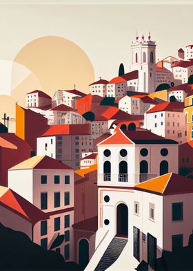 Lisbon Illustration