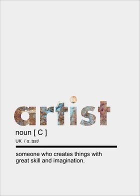 Artist Definition 