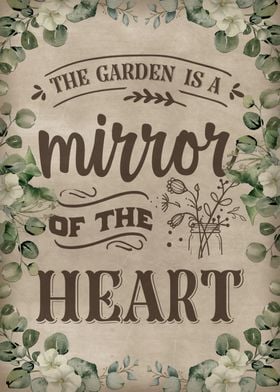 The garden is a mirror 