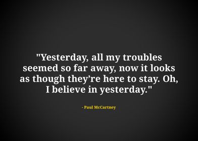 Paul McCartney quotes 