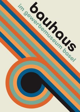 Geometric Bauhaus Poster