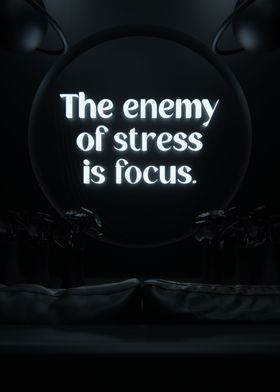 Stress Enemy Black