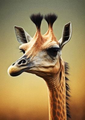 Giraffe Portrait