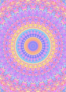 Groovy Jewel Tone Mandala