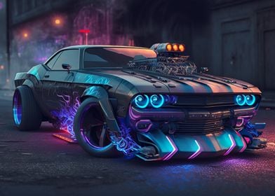 Cyberpunk Charger