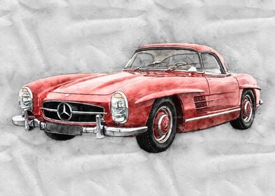 1961 Mercedes Benz 300 SL