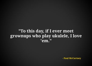 Paul McCartney quotes 