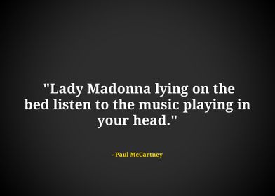 Paul McCartney quotes 