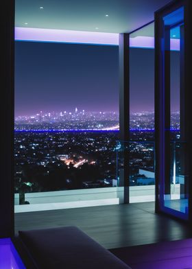 Los Angeles Night View