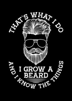 I grow a beard and I know