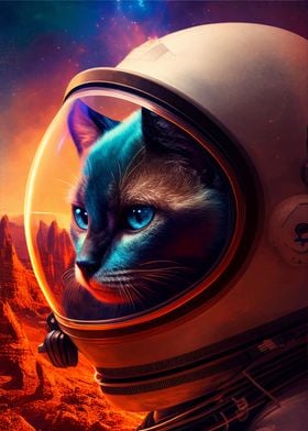 Space Siamese Cat 2