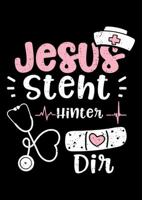 Jesus Steht Hinter Dir