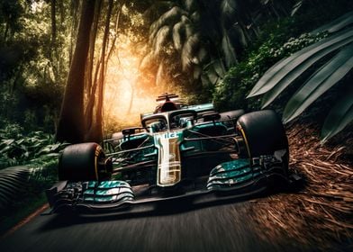 Racing Through The Jungle