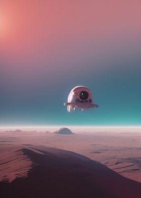 Mars Space ship