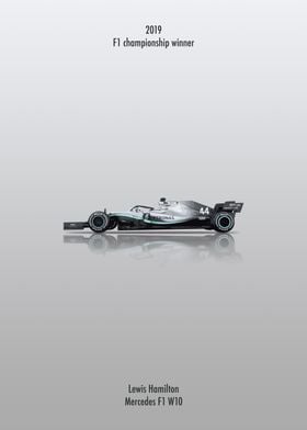 2019 Mercedes F1 W10