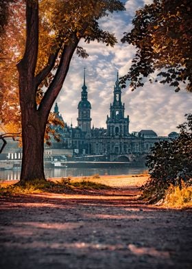 Dresden in autumn